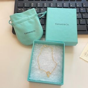 Tiffany & Co. Paloma Picasso Loving Heart Bracelet 18k Gold